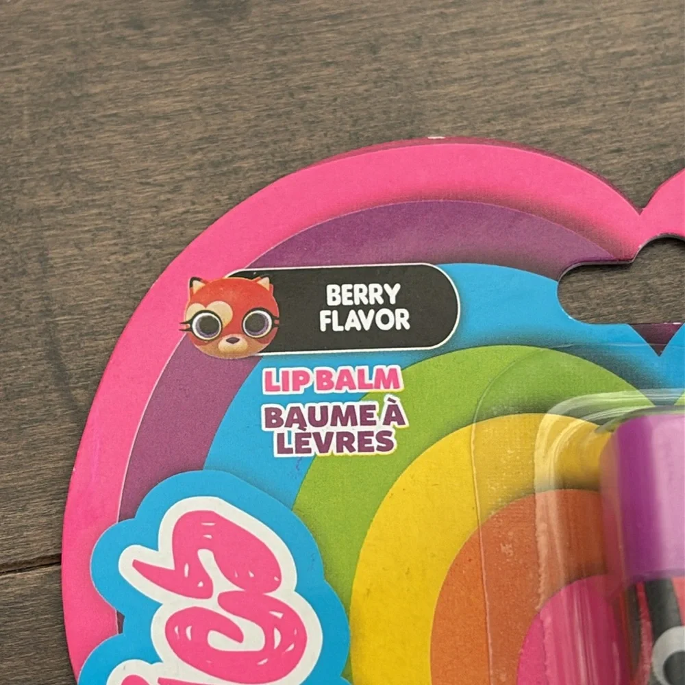 YOYO WORLD Moodies Girl’s Color Berry Lip Balm Set, Rainbow Beauty Cosmetics - Picture 6 of 7